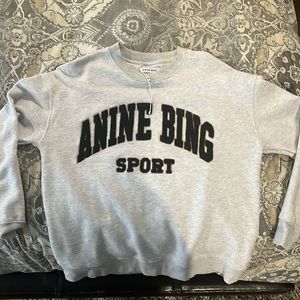 Anine Bing Sport Crewneck Sweatshirt. Never worn. Removed tags - string is there
